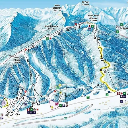 Piste & Terrace - With Parking דירה *