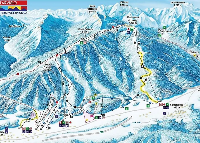 Piste & Terrace - With Parking Lägenhet *